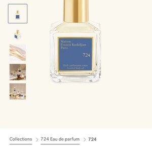Maison Francis Kurkdjian 724 scented body oil